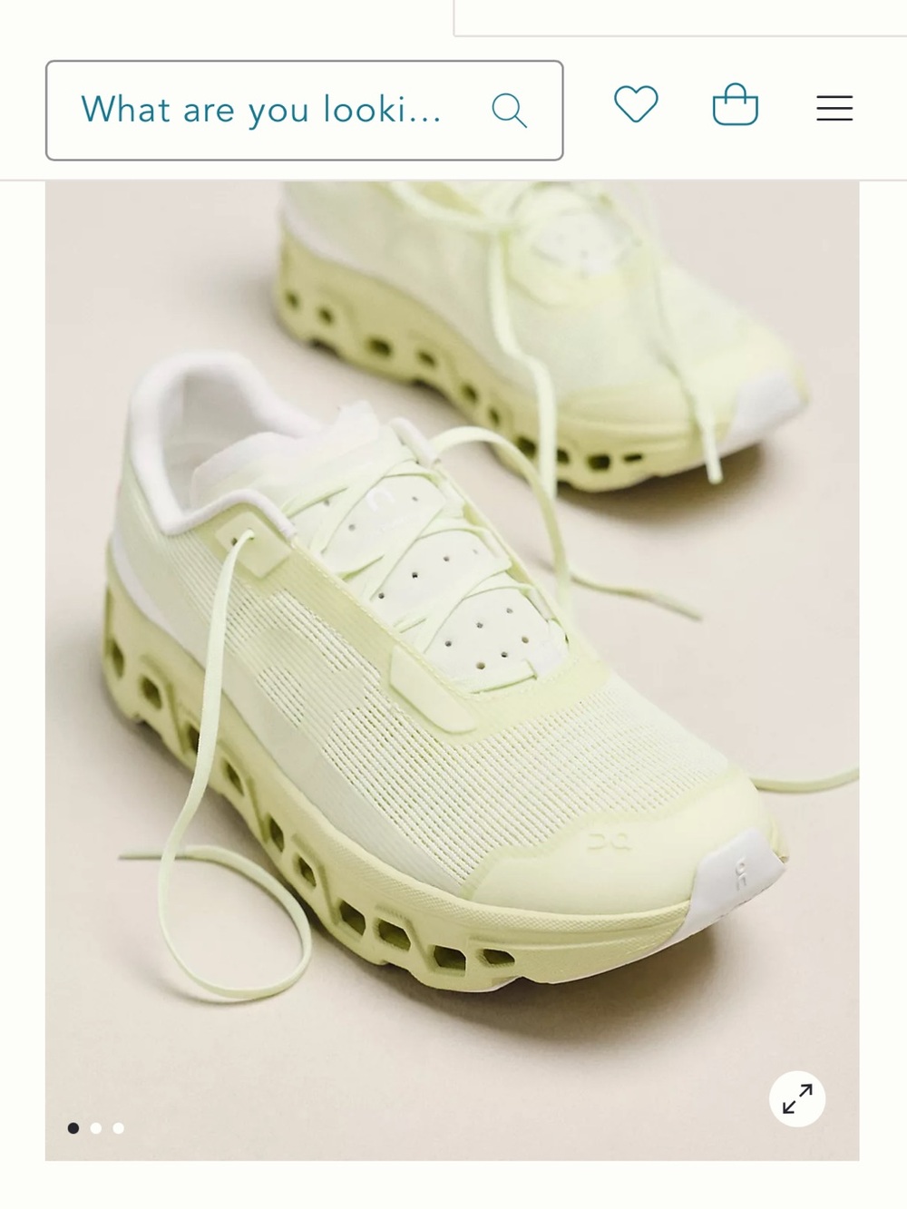 On Running Pale Green Women's Athletic Sneakers